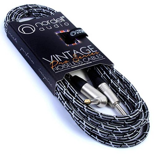 Vintage style guitar lead