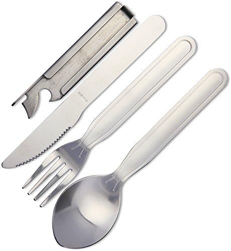 Knife, fork and spoon cutlery set
