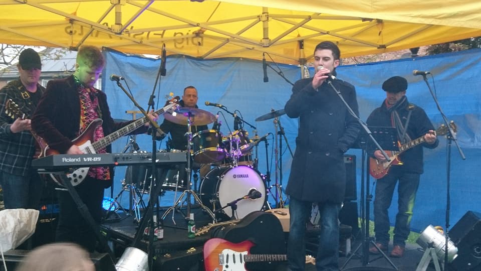 Neil Rigby playing at Isle of Sheppey