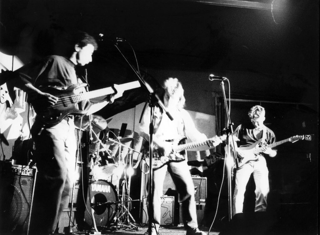 Bryan Scofield ati band playing in London
